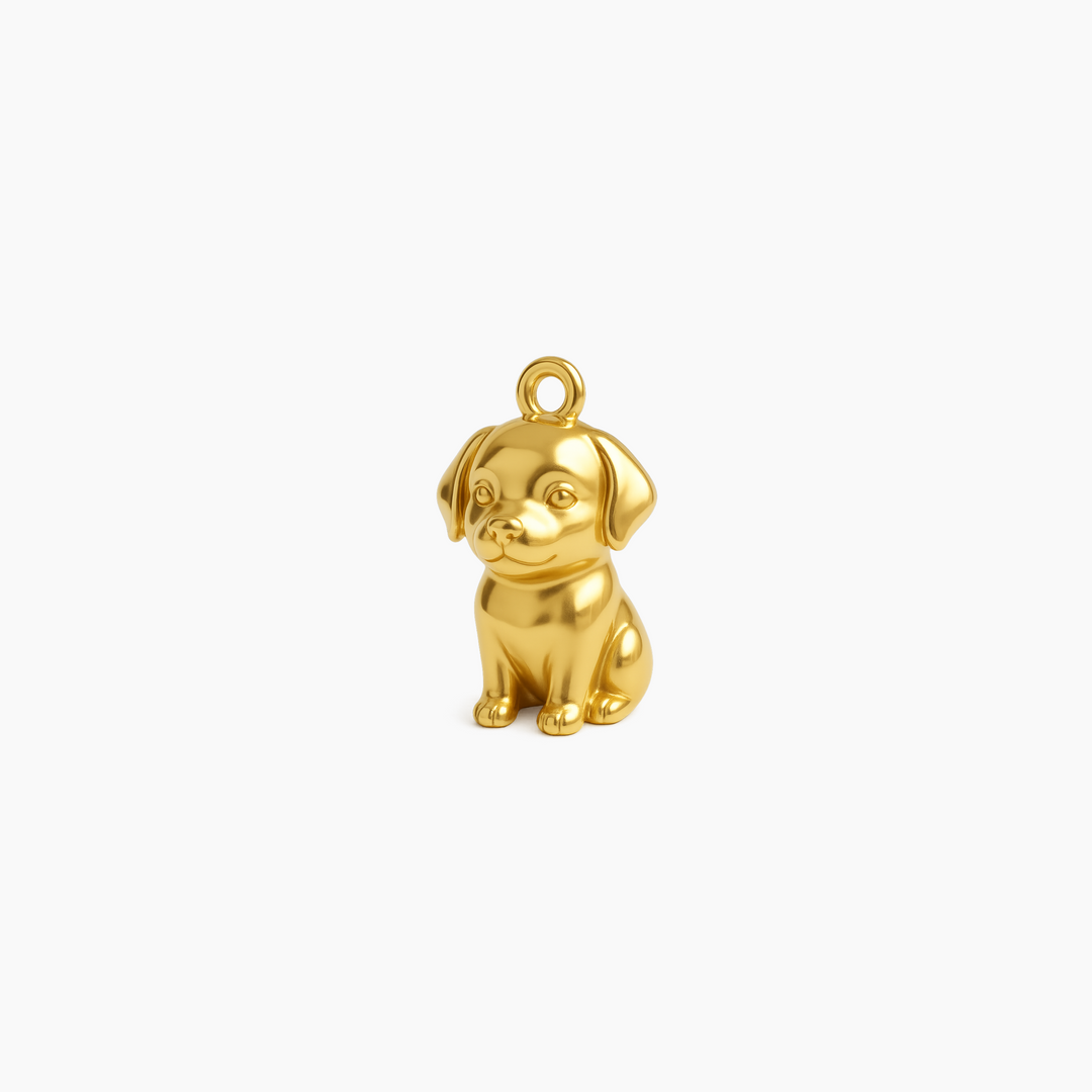 Custom charm design - Gold finish
