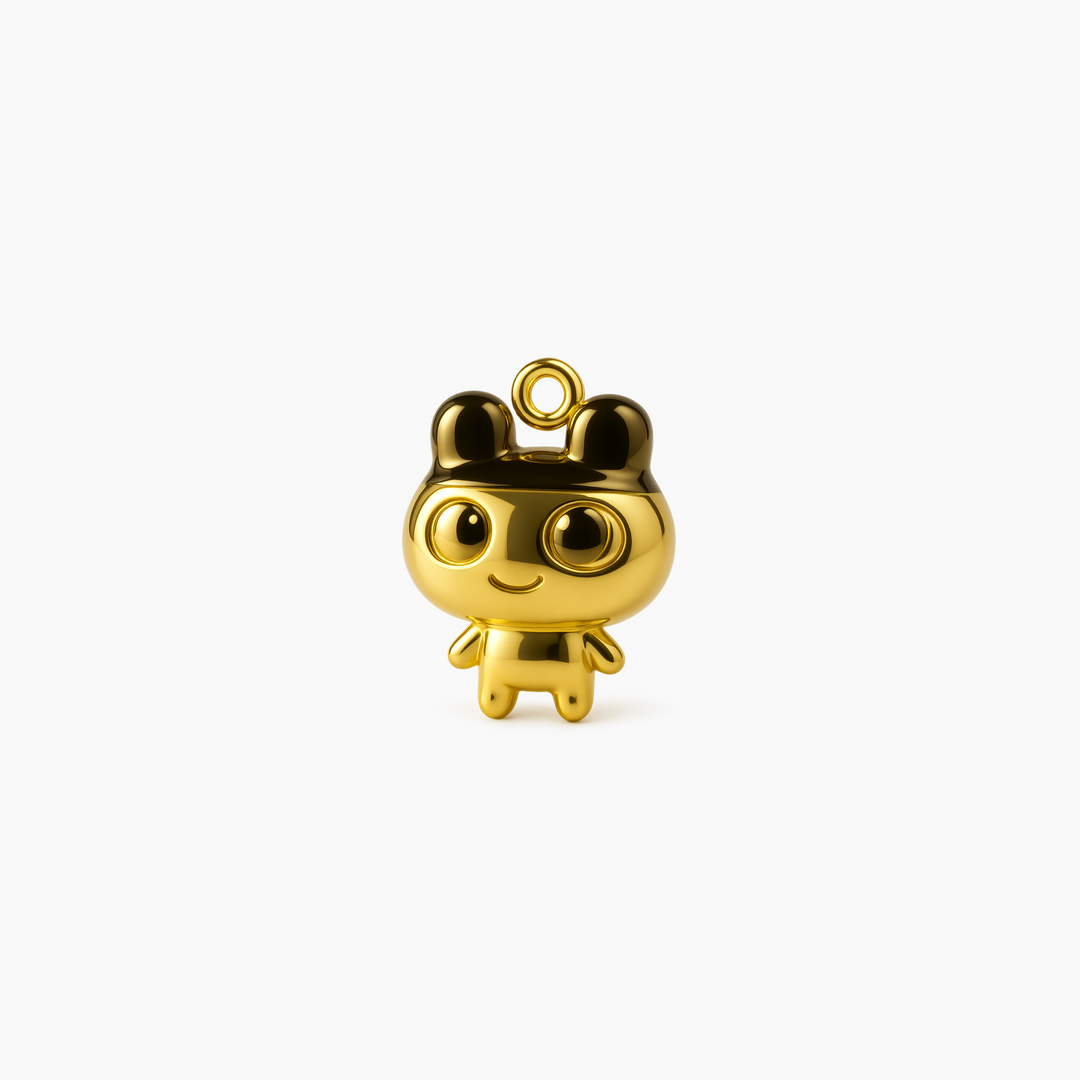 Custom charm design - Gold finish