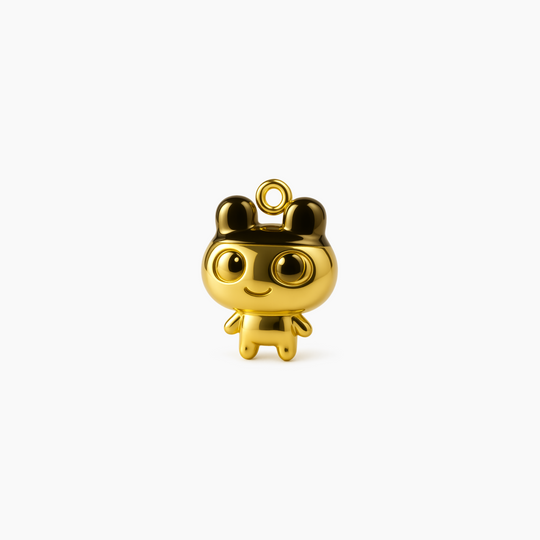 Custom charm design - Gold finish