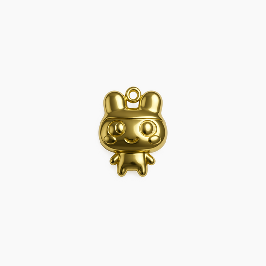 Custom charm design - Gold finish