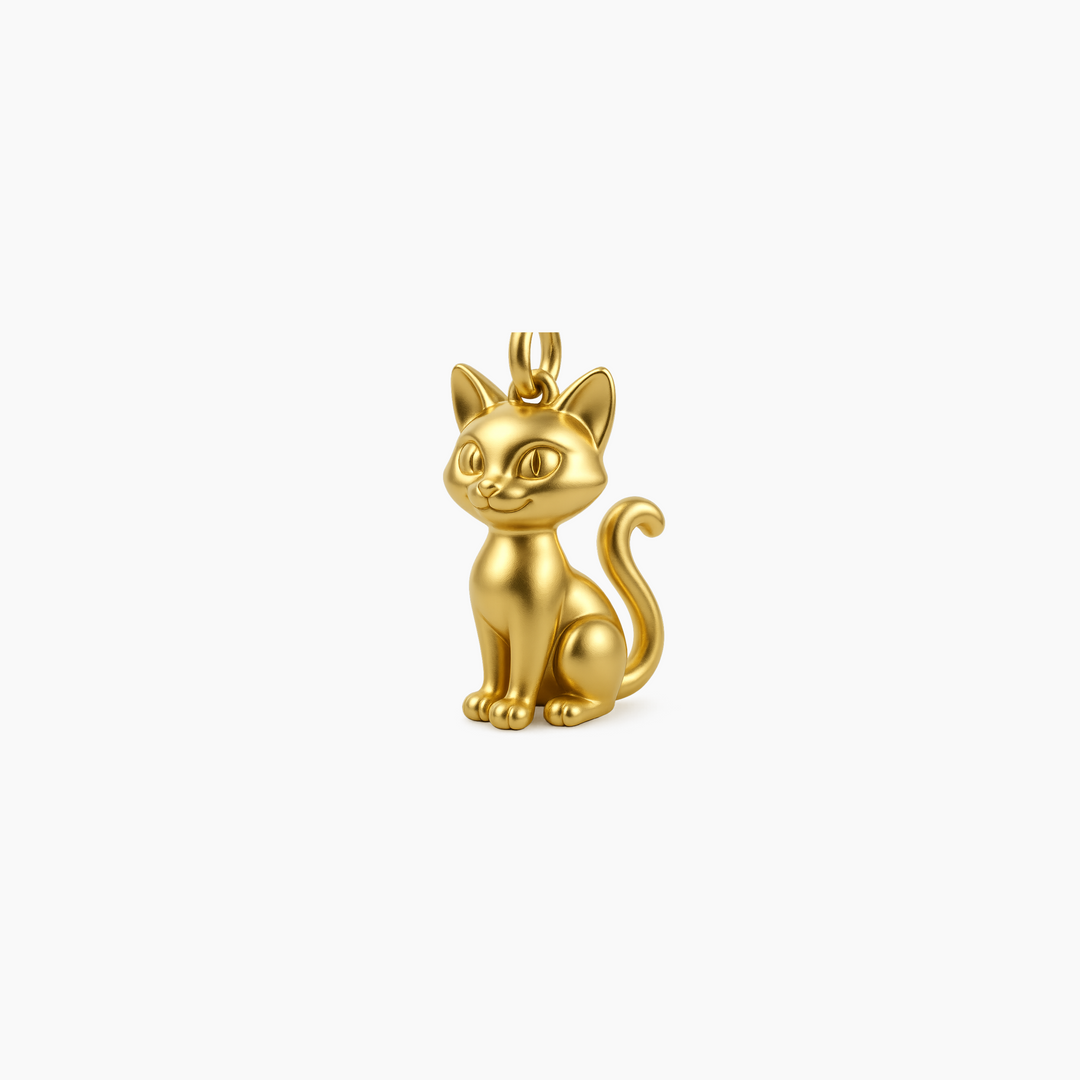 Custom charm design - Gold finish