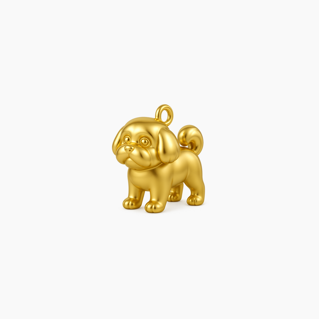 Custom charm design - Gold finish