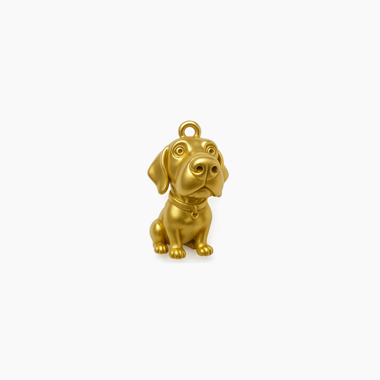 Custom charm design - Gold finish