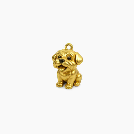 Custom charm design - Gold finish