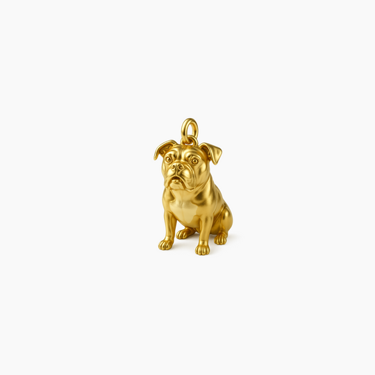 Custom charm design - Gold finish