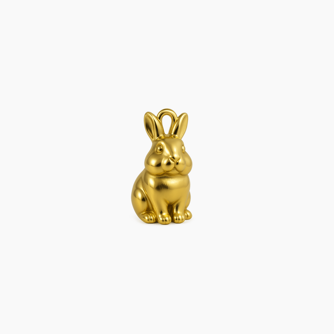 Custom charm design - Gold finish