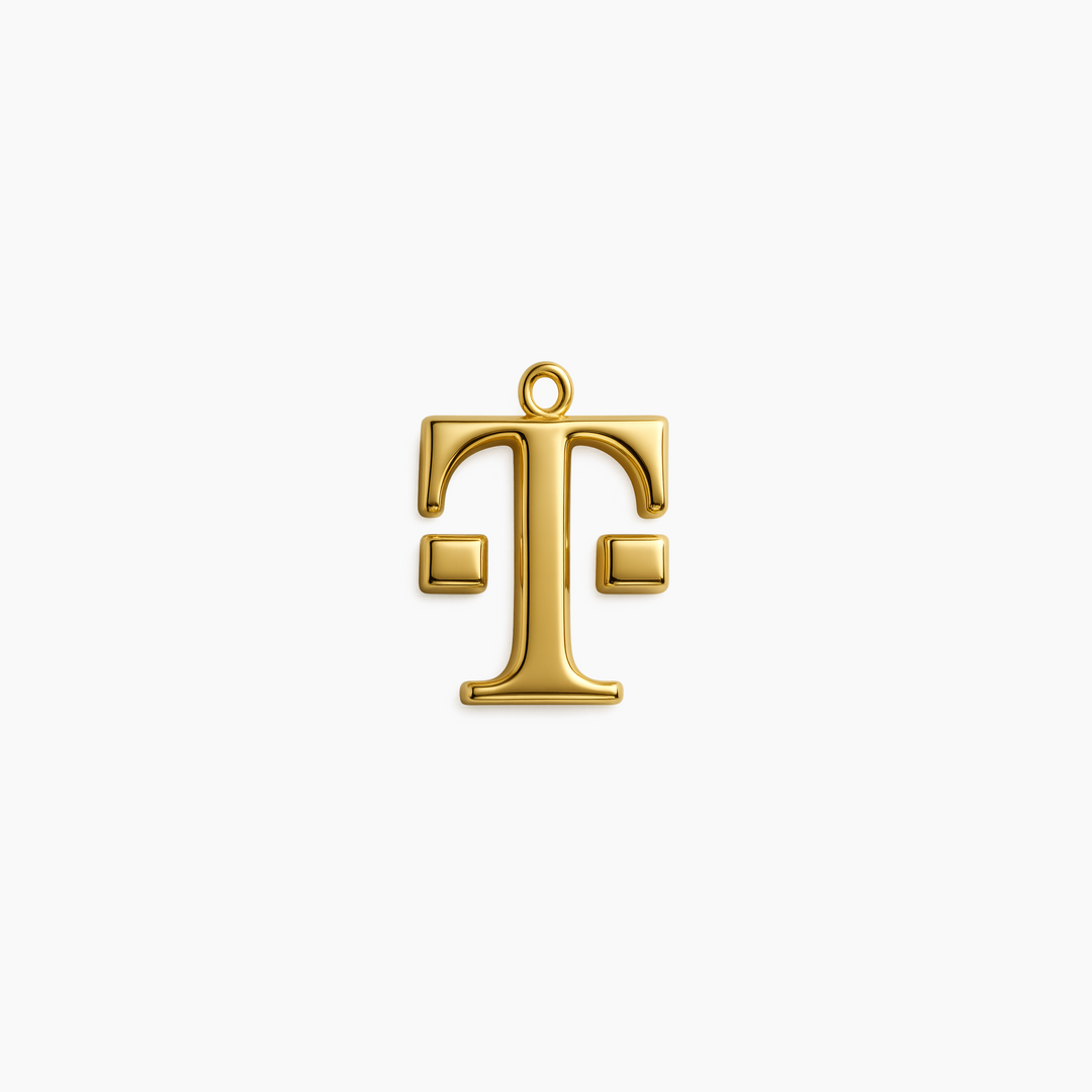 Custom charm design - Gold finish
