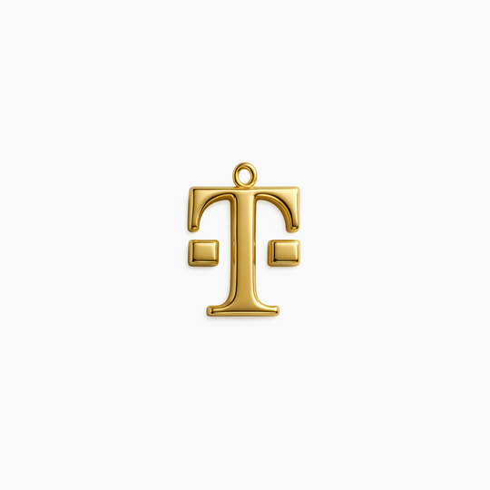 Custom charm design - Gold finish