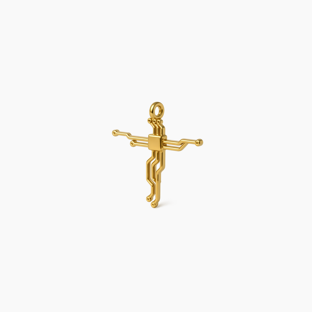 Custom charm design - Gold finish
