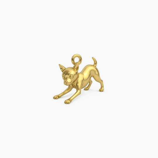 Custom charm design - Gold finish