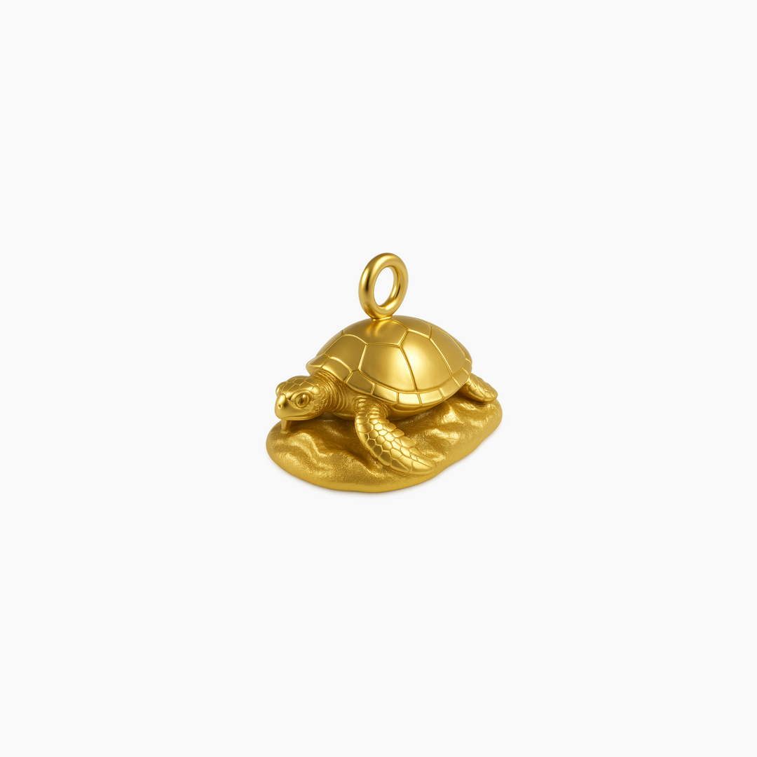 Custom charm design - Gold finish