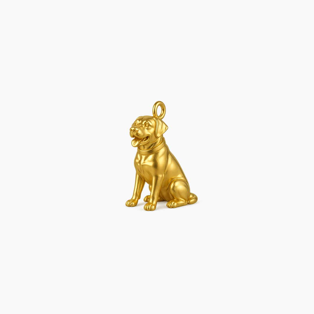 Custom charm design - Gold finish