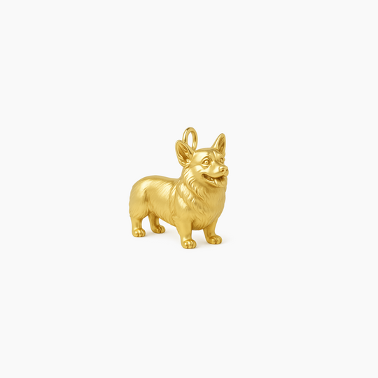 Custom charm design - Gold finish