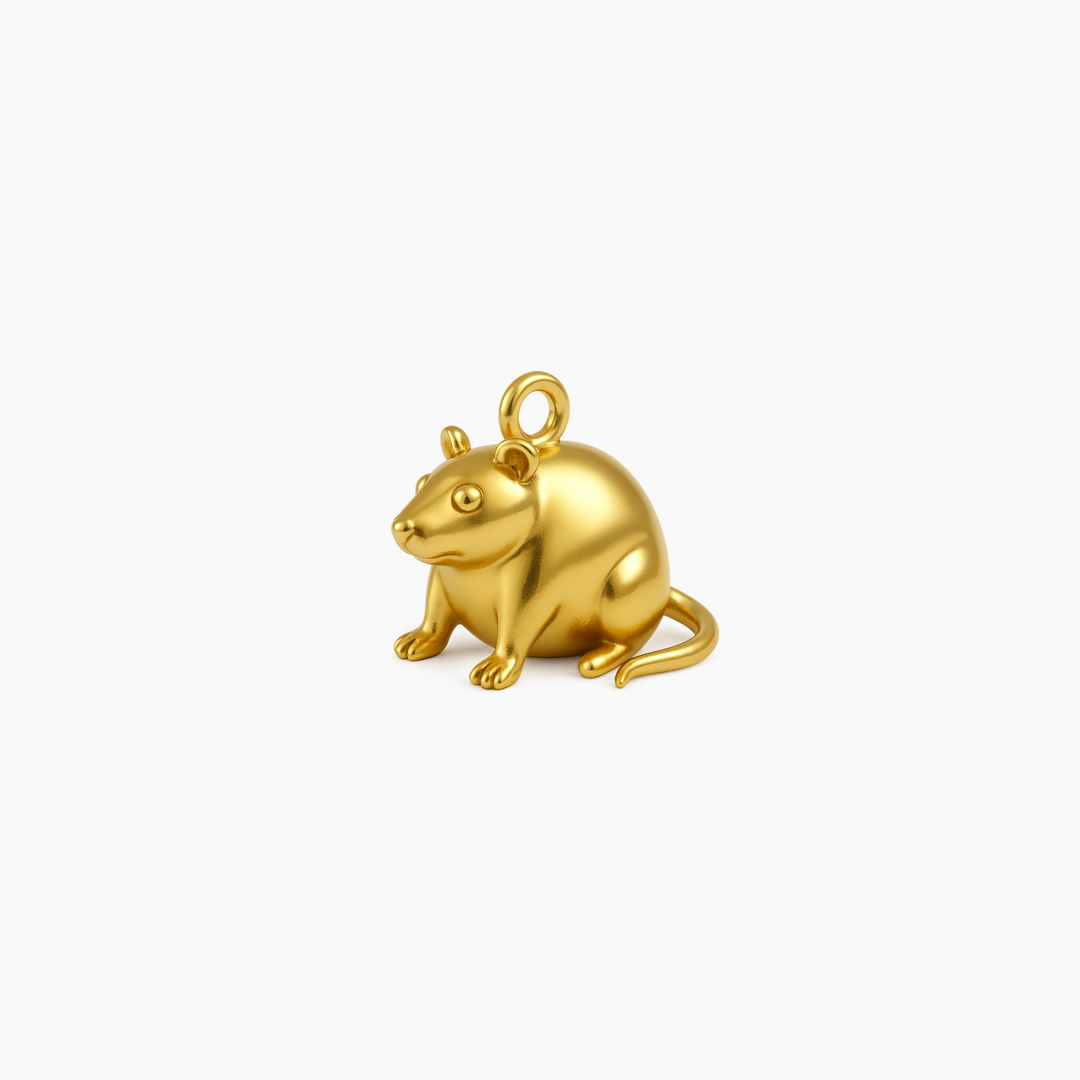 Custom charm design - Gold finish