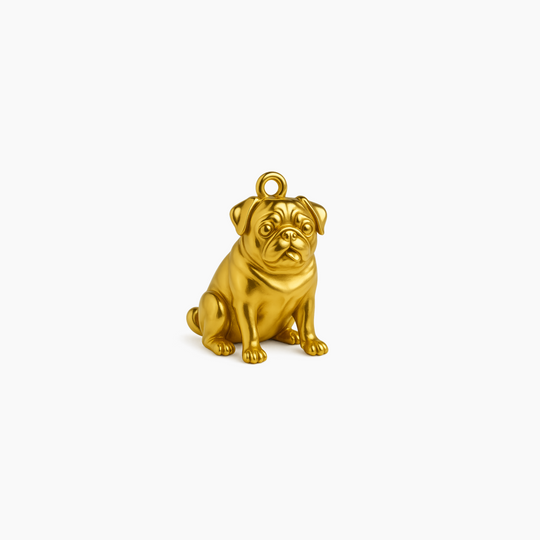 Custom charm design - Gold finish