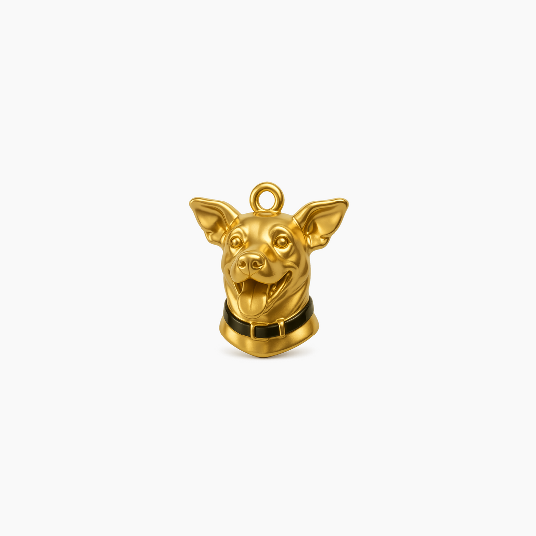 Custom charm design - Gold finish