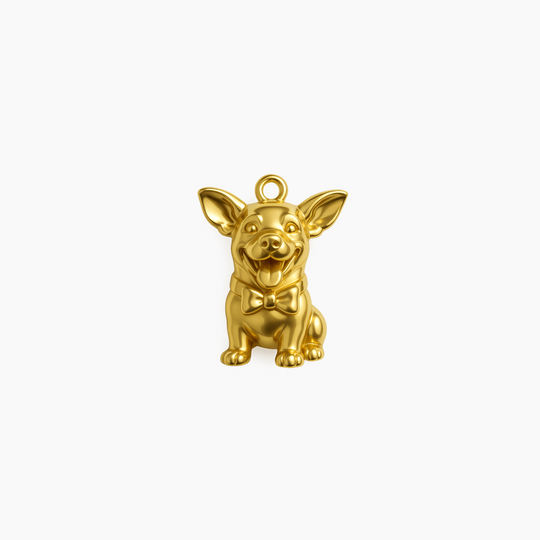 Custom charm design - Gold finish (Edited)