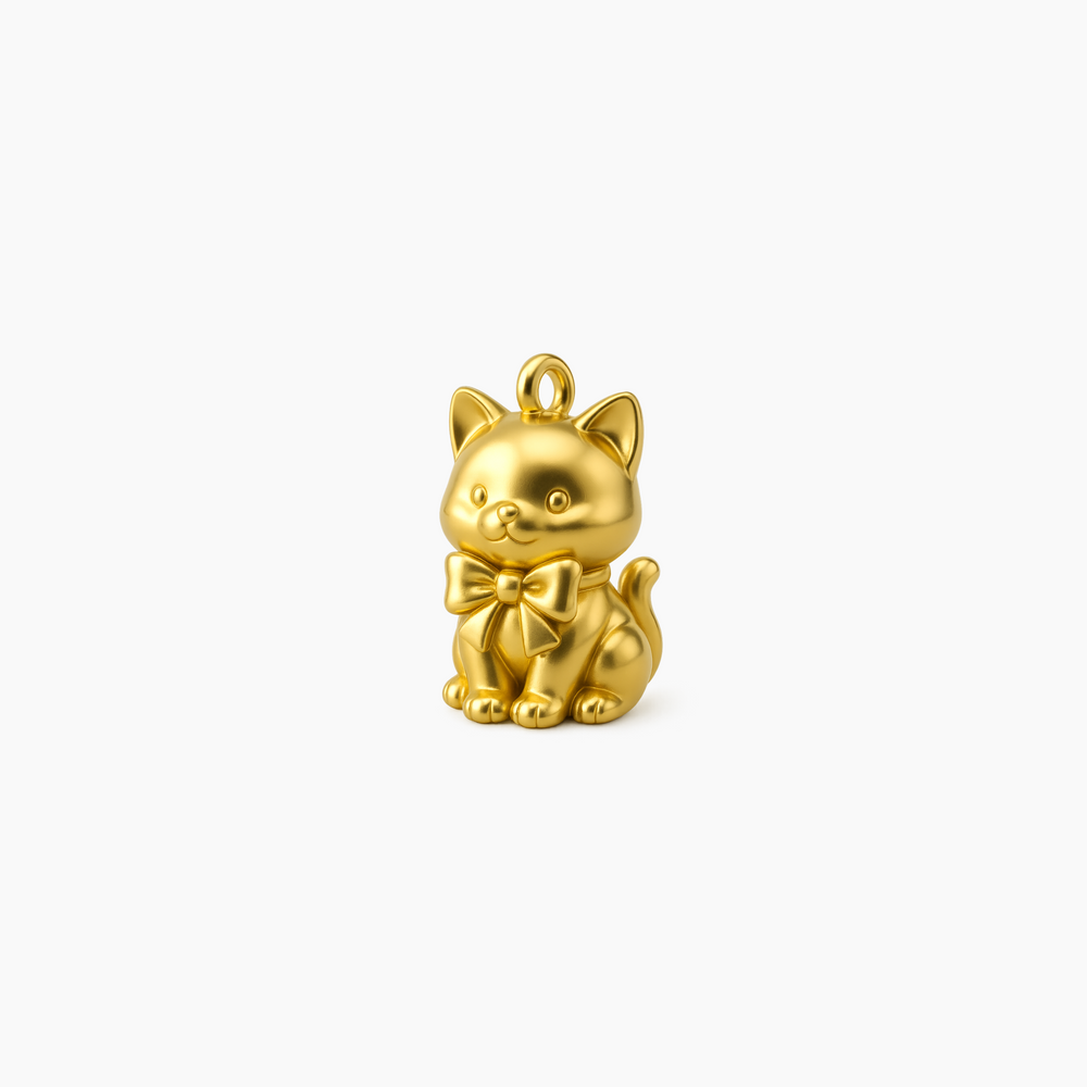 Custom charm design - Gold finish (Edited)
