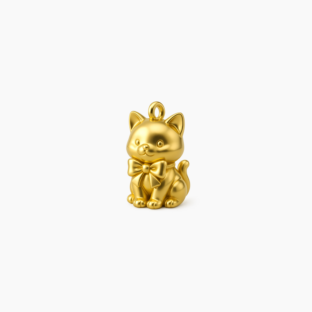 Custom charm design - Gold finish (Edited)