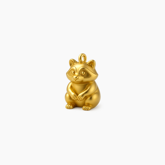 Custom charm design - Gold finish
