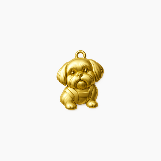Custom charm design - Gold finish