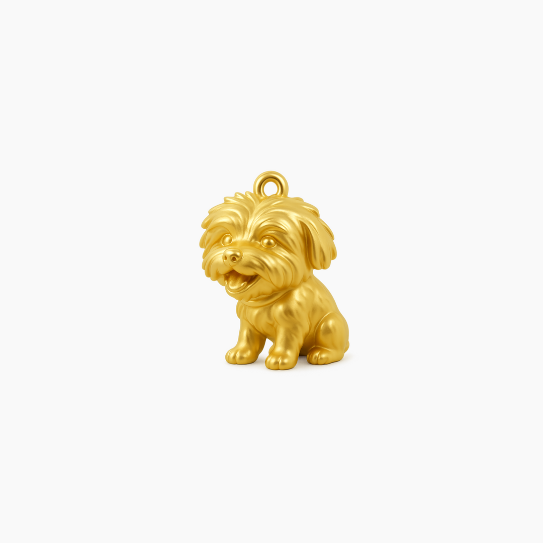 Custom charm design - Gold finish