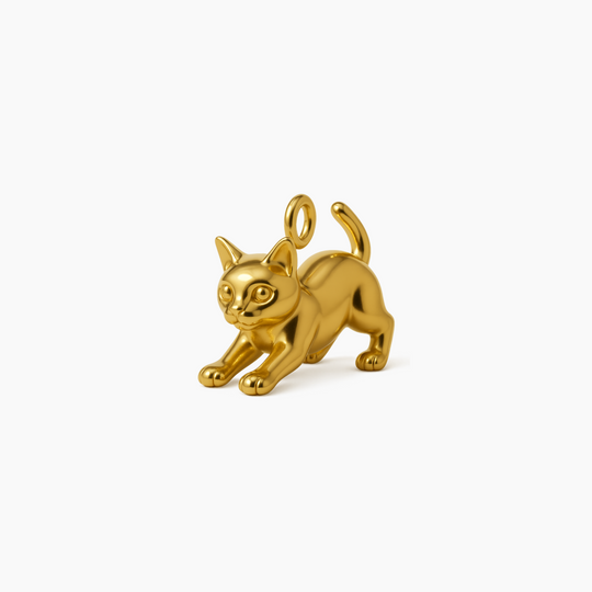 Custom charm design - Gold finish