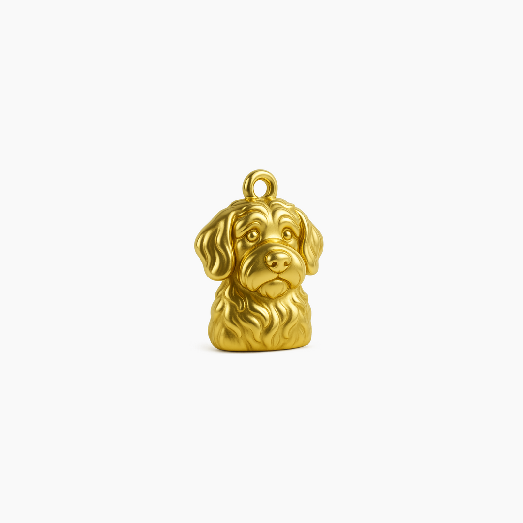 Custom charm design - Gold finish