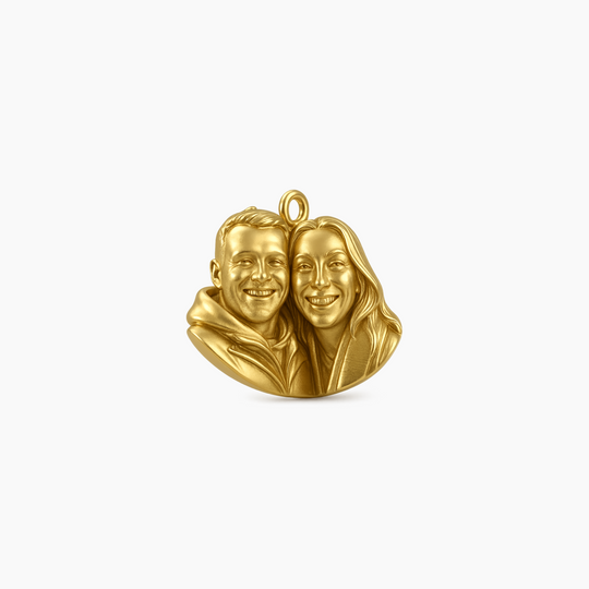 Custom charm design - Gold finish