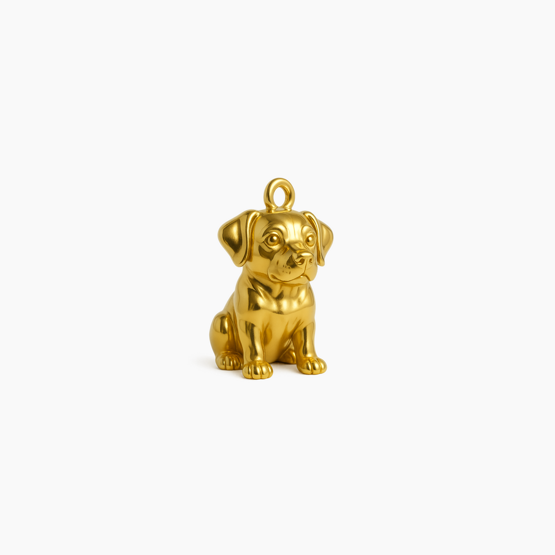 Custom charm design - Gold finish