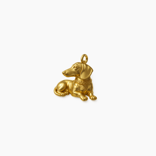 Custom charm design - Gold finish