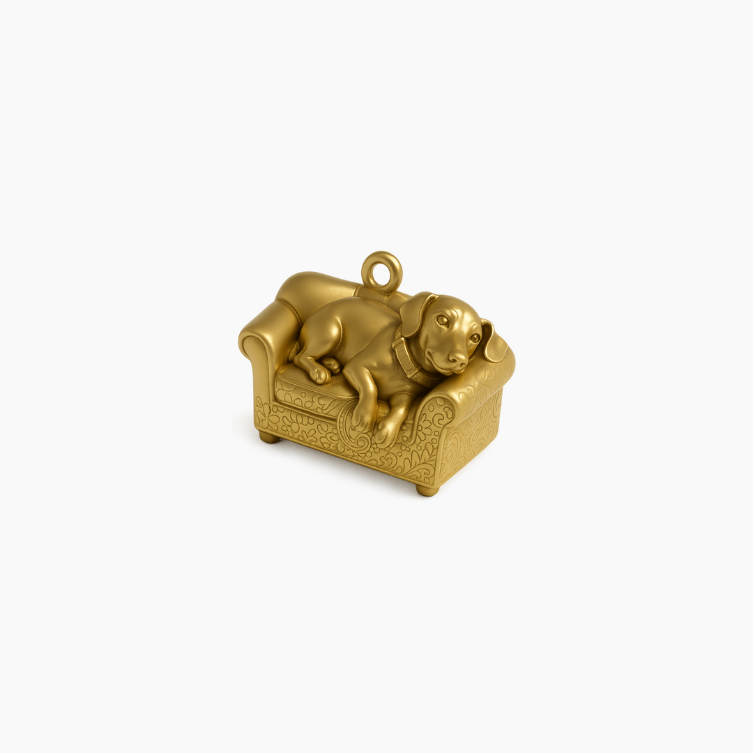 Custom charm design - Gold finish