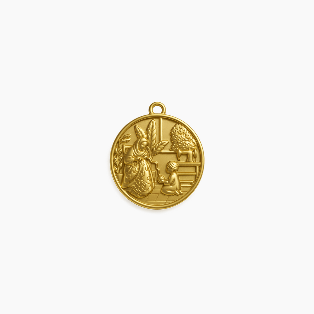 Gold finish