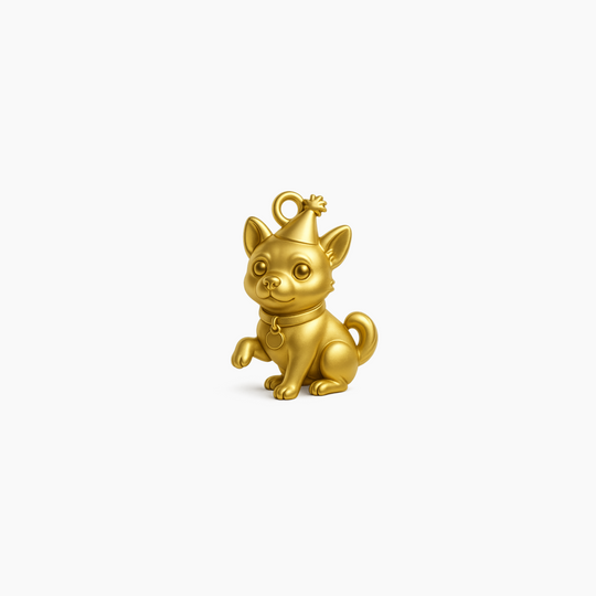 Gold finish