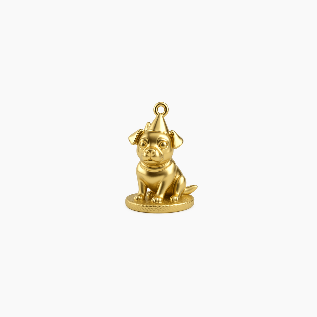 Gold finish