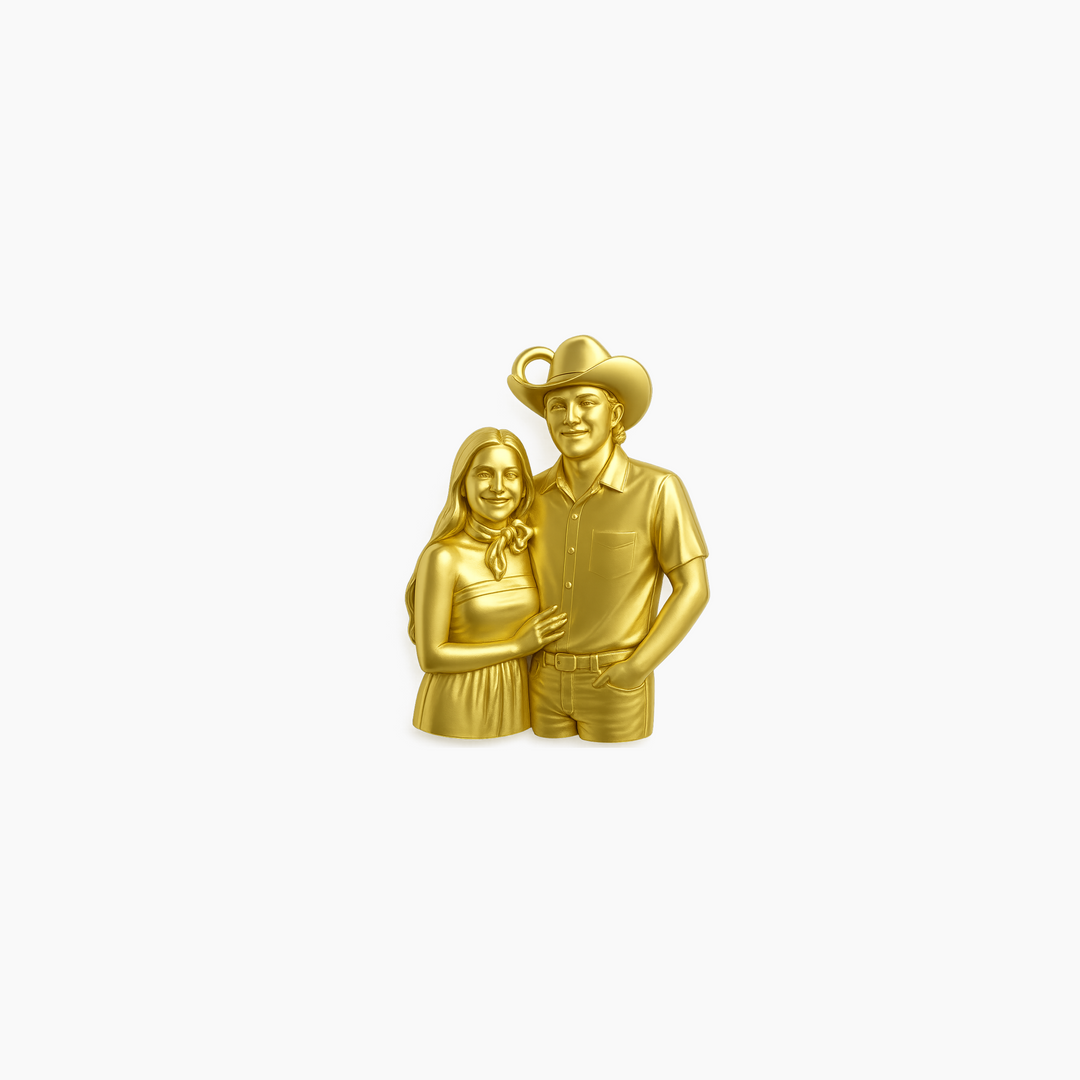 Gold finish