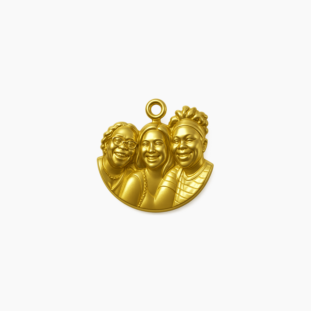 Gold finish
