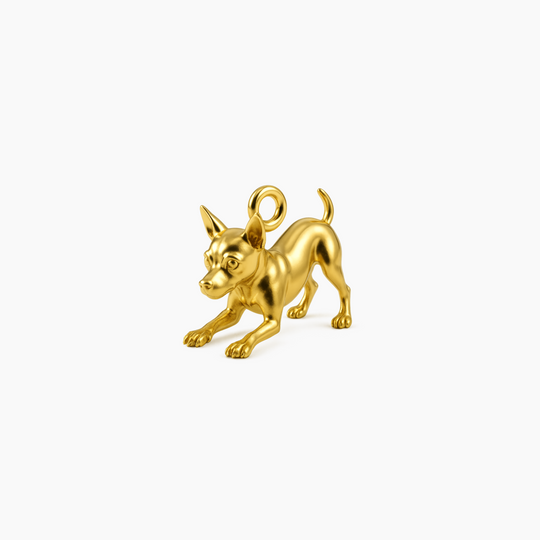 Gold finish
