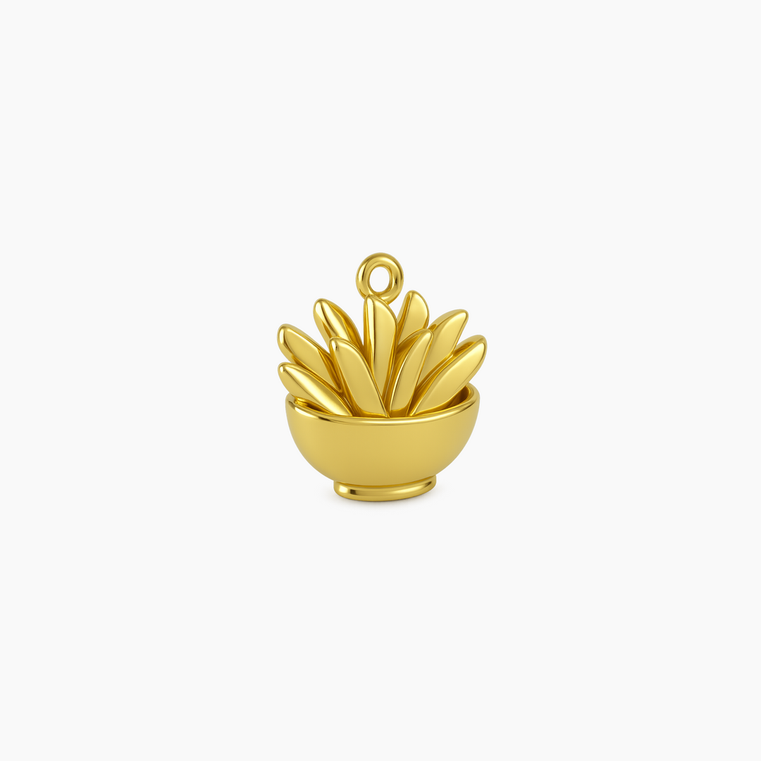 Gold finish
