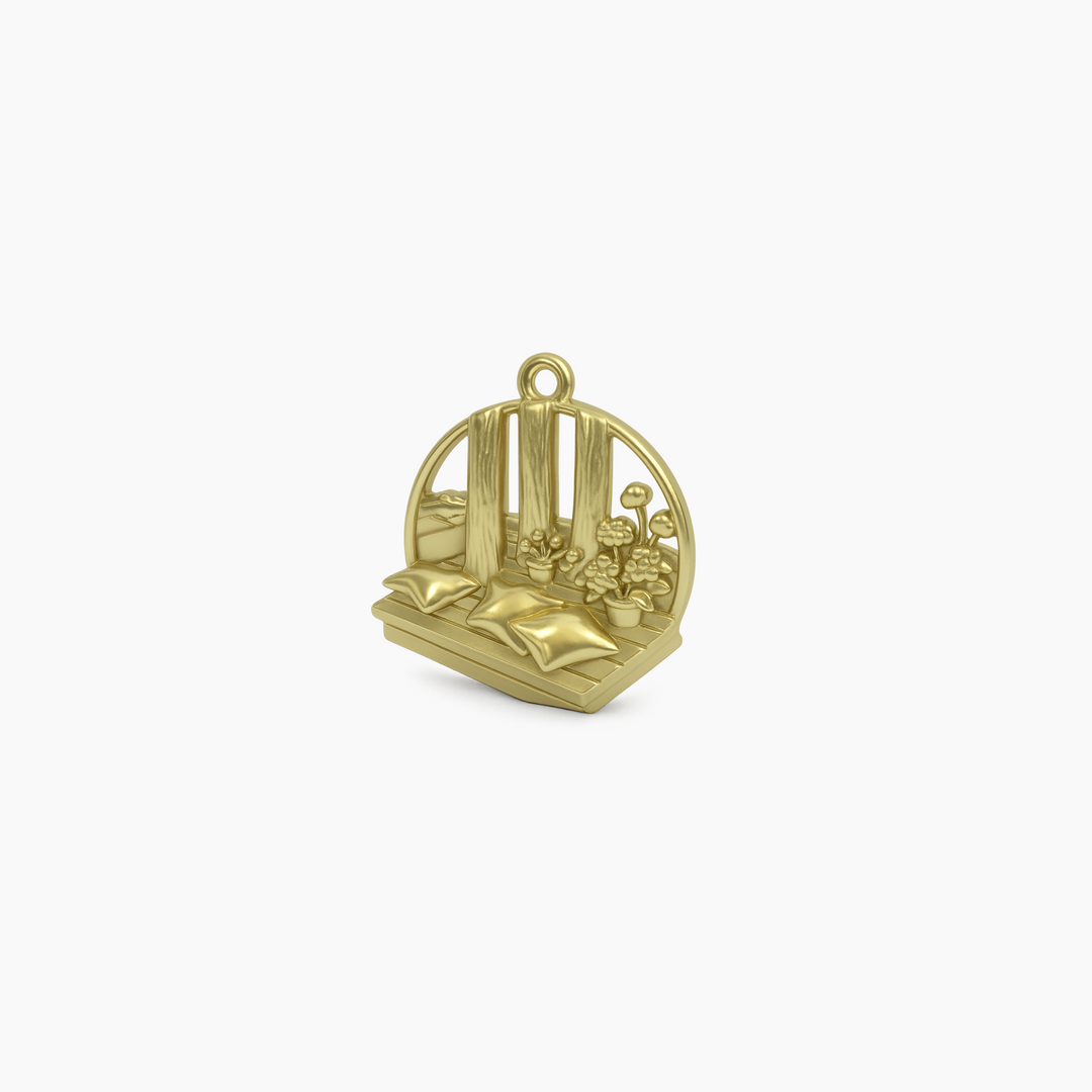 Gold finish