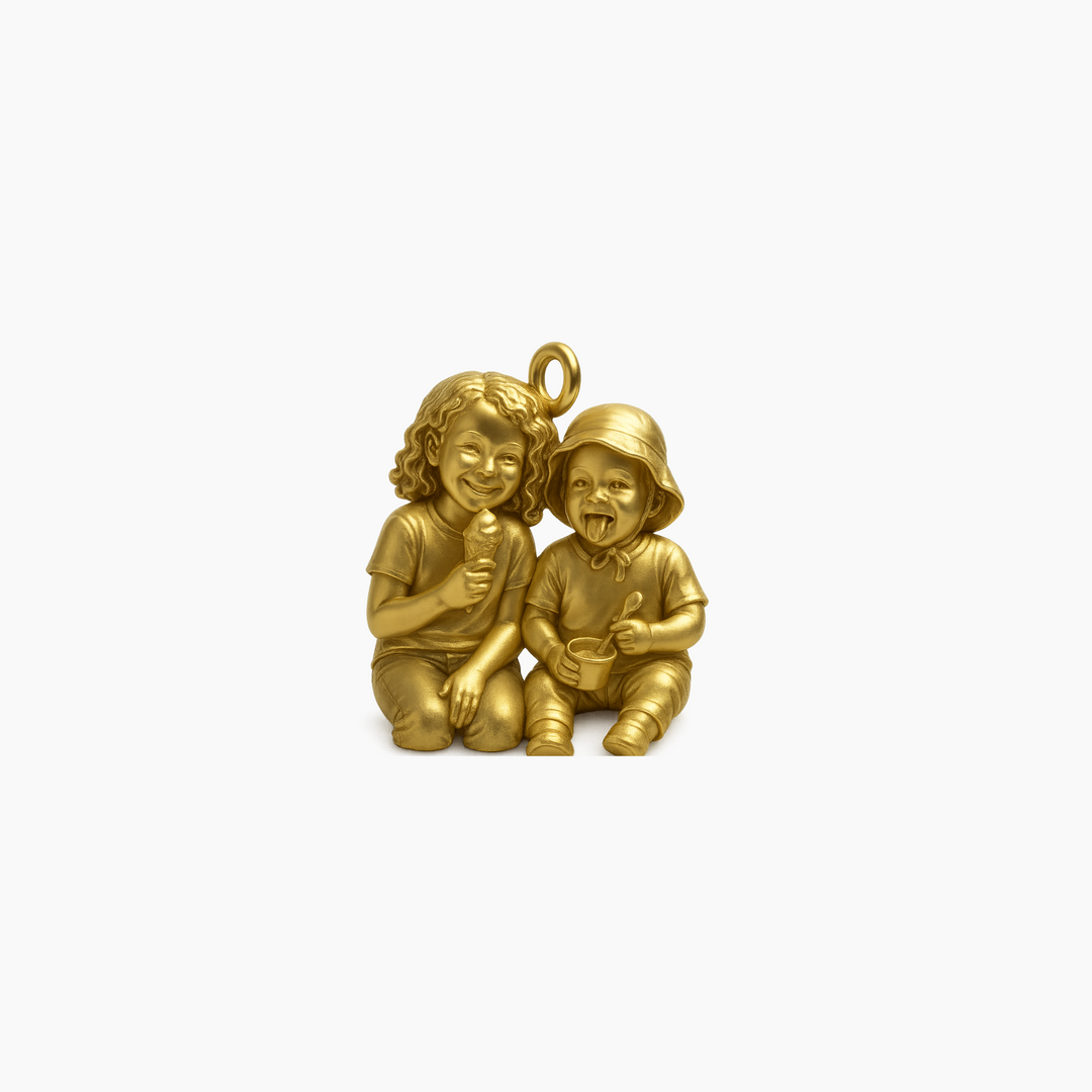 Gold finish