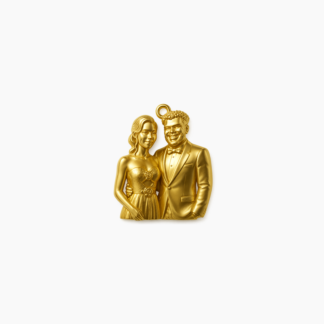 Gold finish
