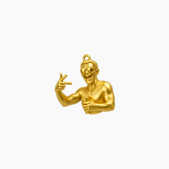 Gold finish