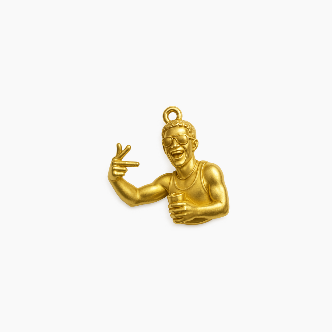 Gold finish