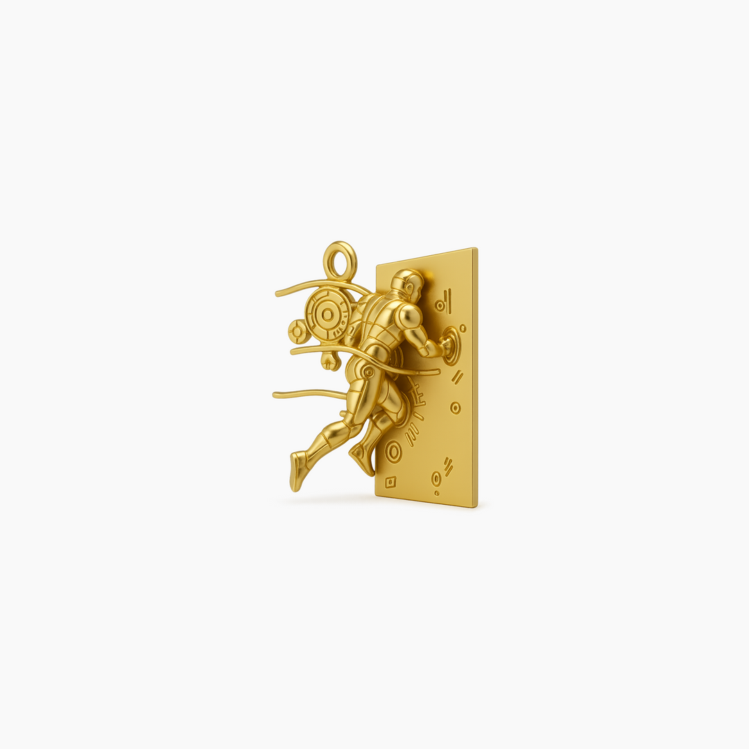 Gold finish