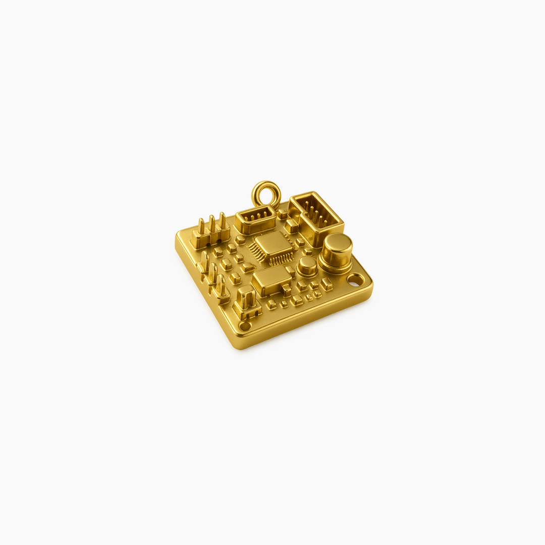 Gold finish