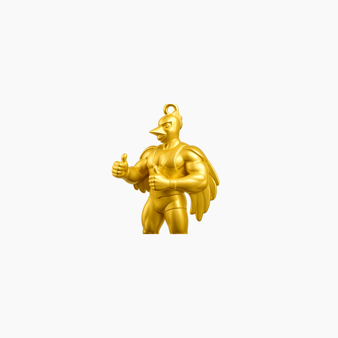 Gold finish