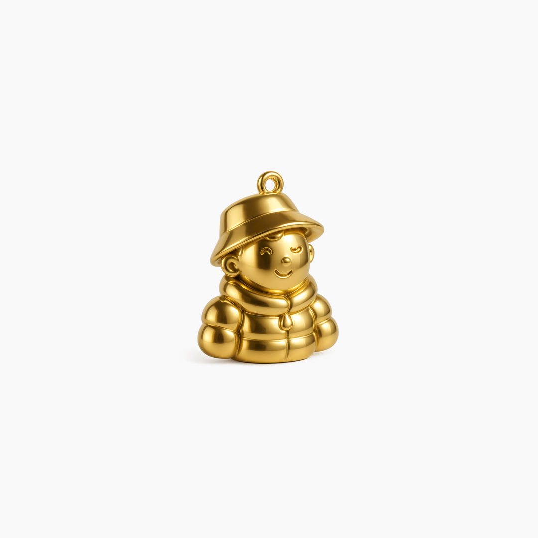 Gold finish