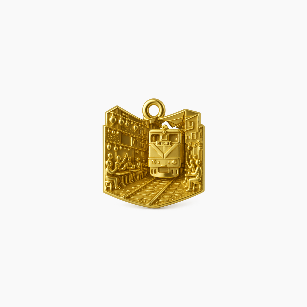 Gold finish