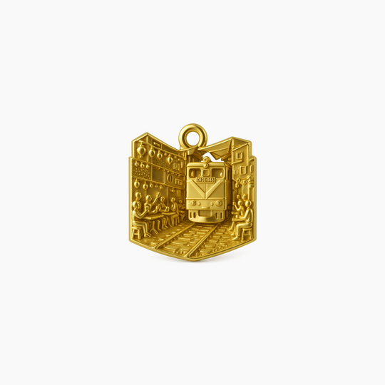 Gold finish